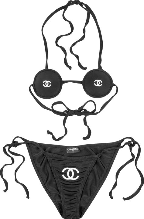 micro bikini chanel|Ready.